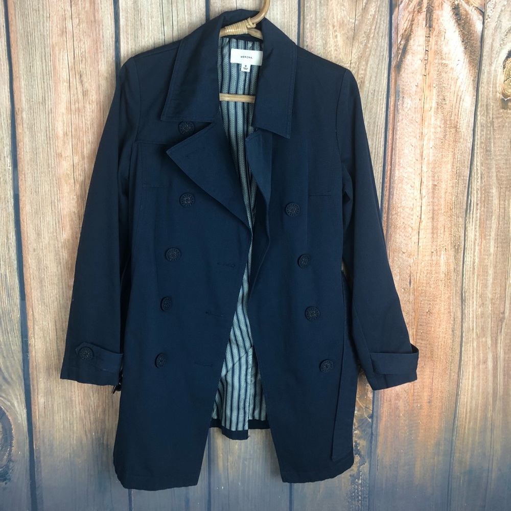 Navy blue coat